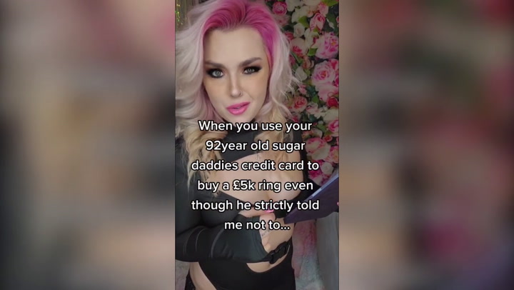 OnlyFans star claims she used ’92-year-old sugar daddy’s credit card to buy £5k ring’