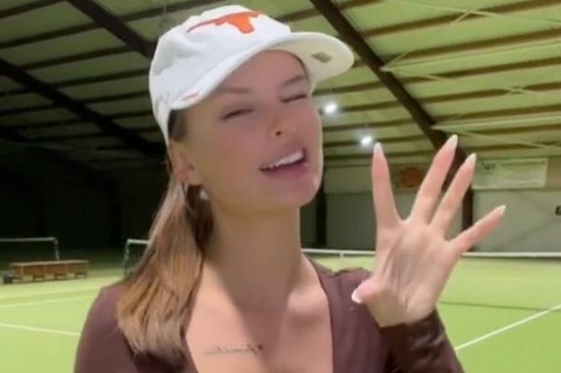 OnlyFans tennis star wants someone to ‘squeeze her bum’ and tell her she’s pretty